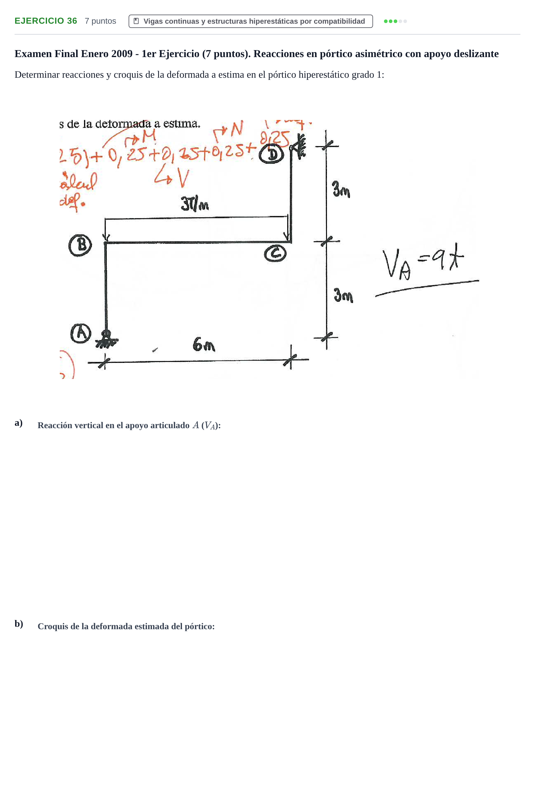 Enunciado: Problema 36 · Estructuras I UPC 2000