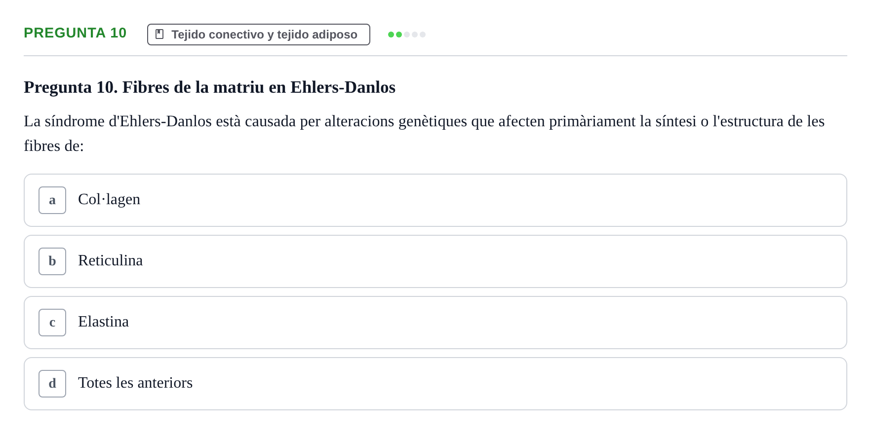 Enunciado: Pregunta 10