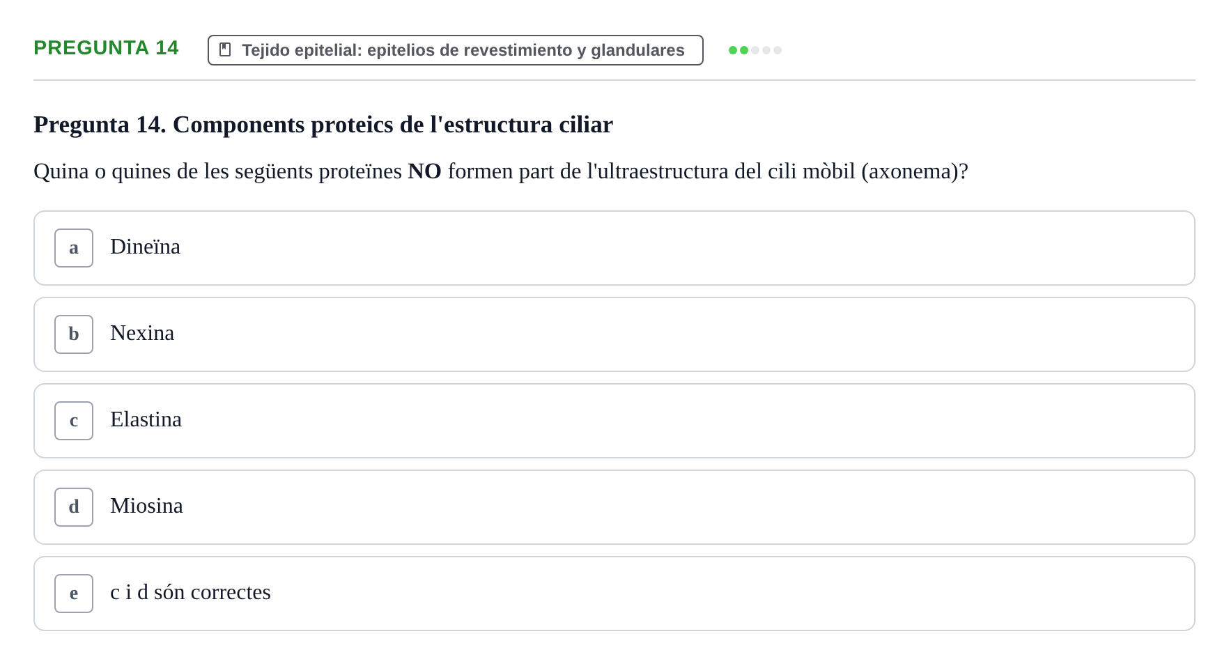 Enunciado: Pregunta 14