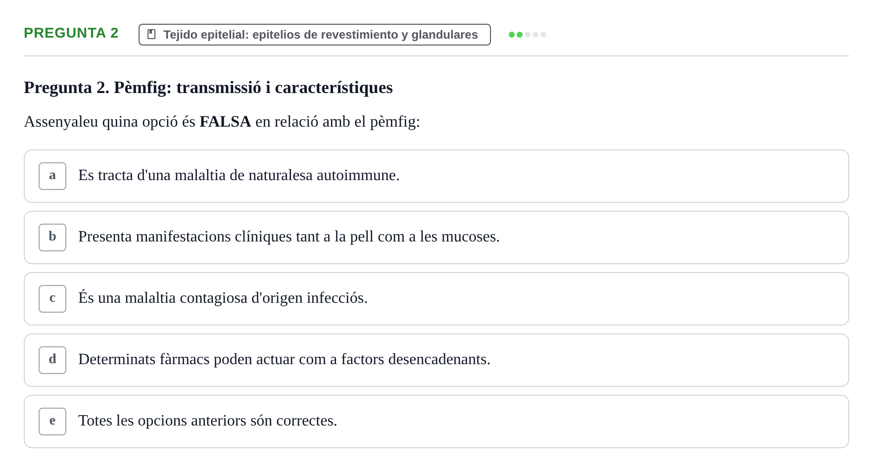 Enunciado: Pregunta 2