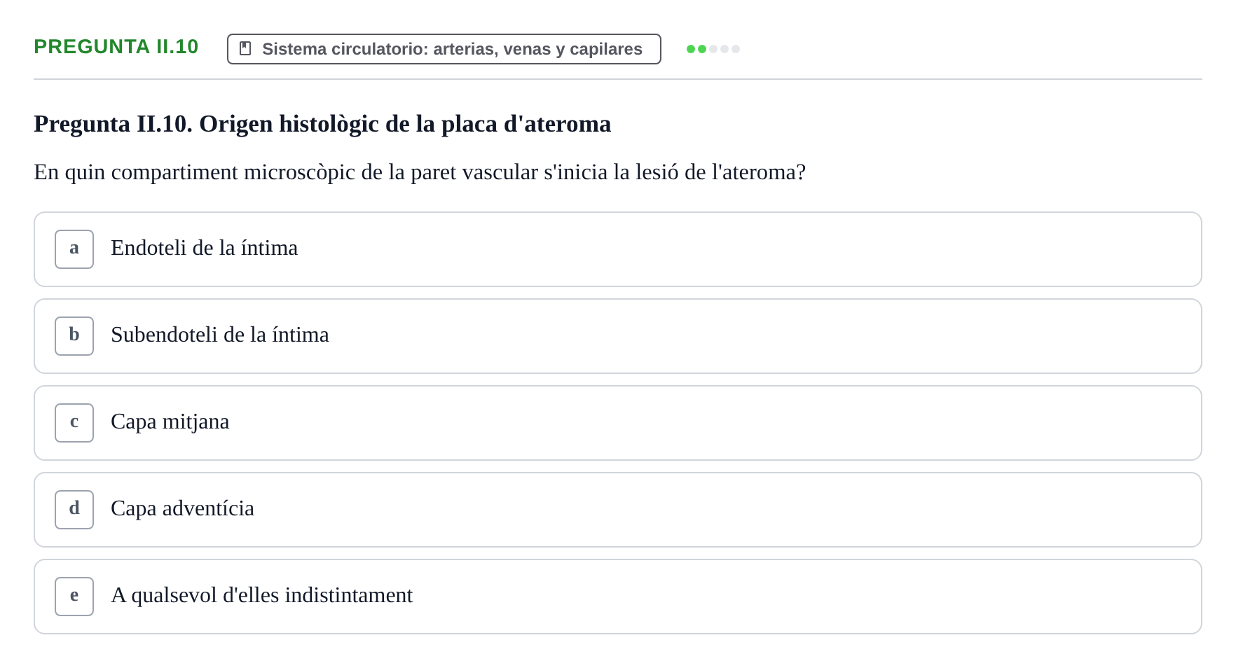 Enunciado: Pregunta II.10