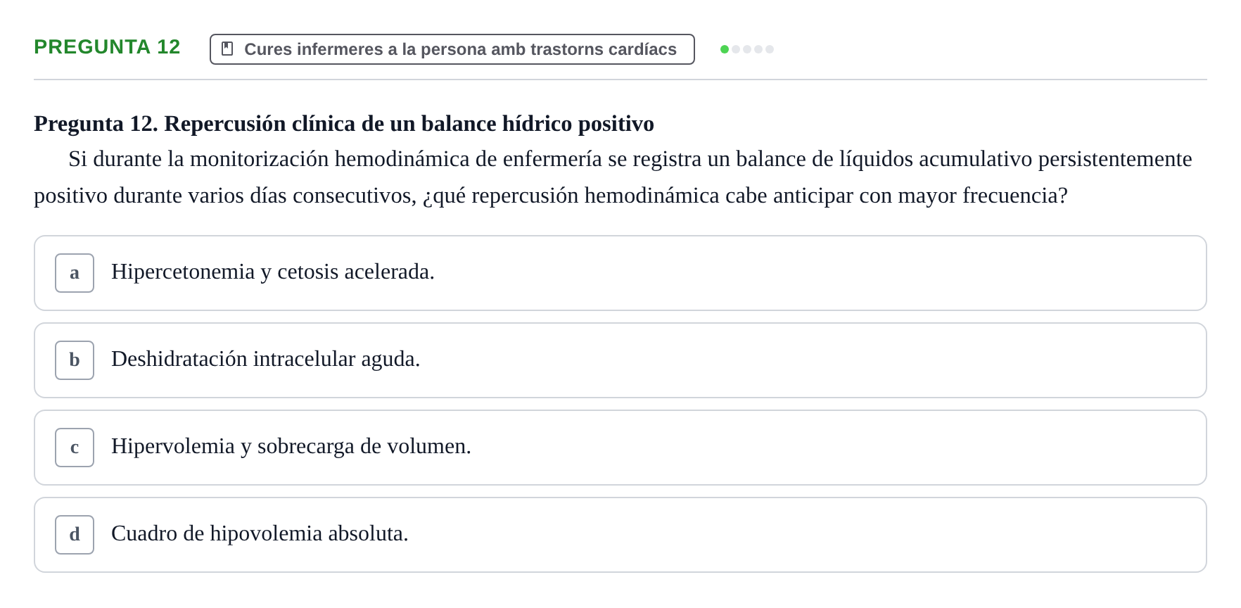 Enunciado: Pregunta 12