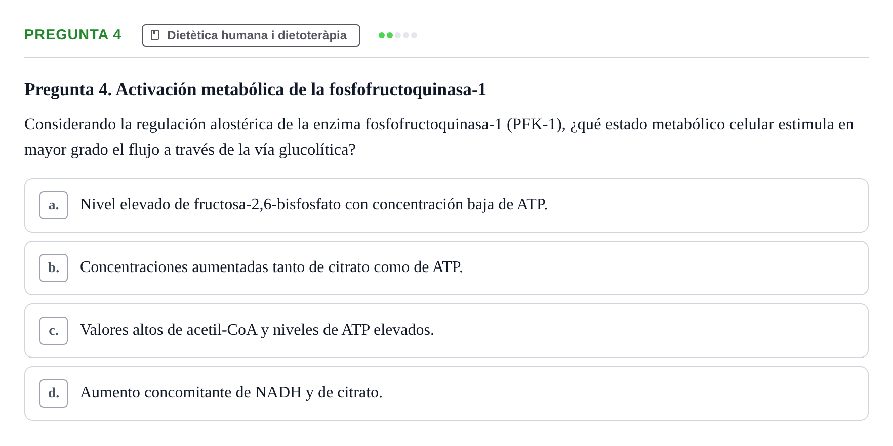 Enunciado: Pregunta 4