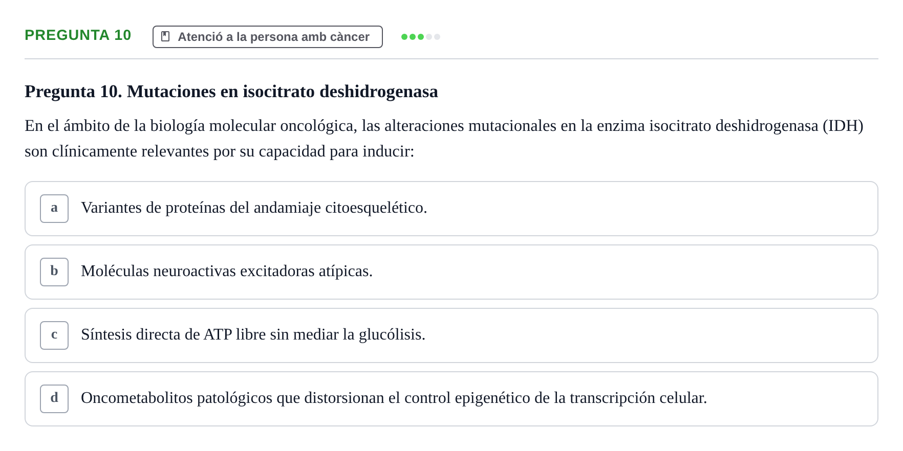 Enunciado: Pregunta 10