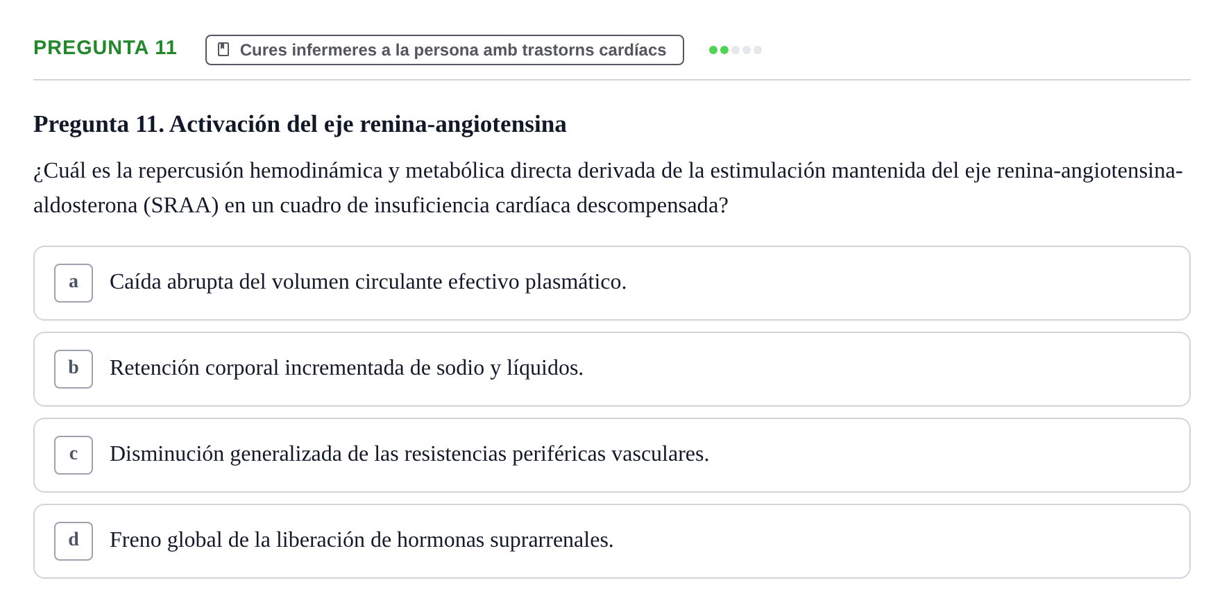 Enunciado: Pregunta 11