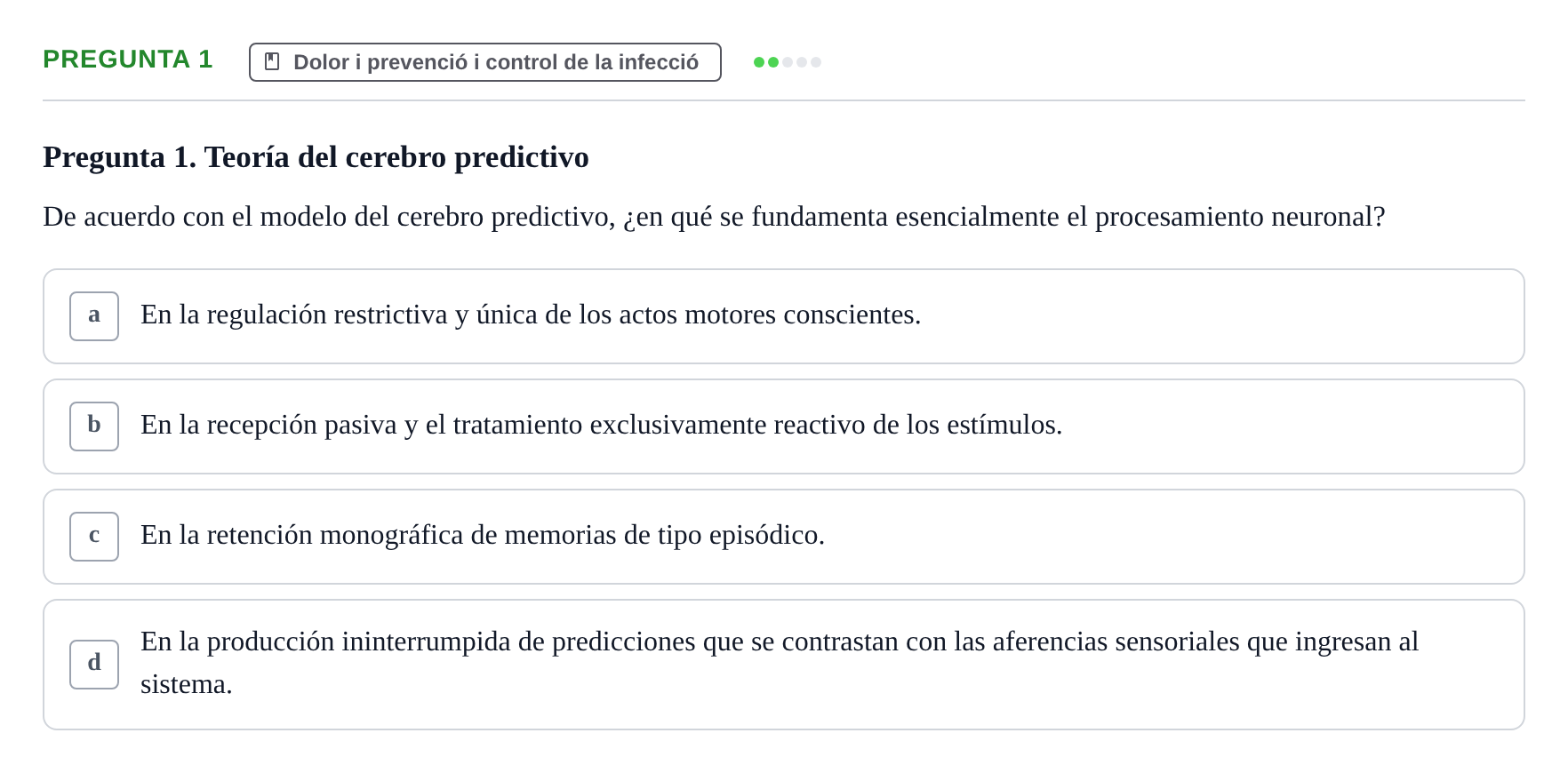 Enunciado: Pregunta 1