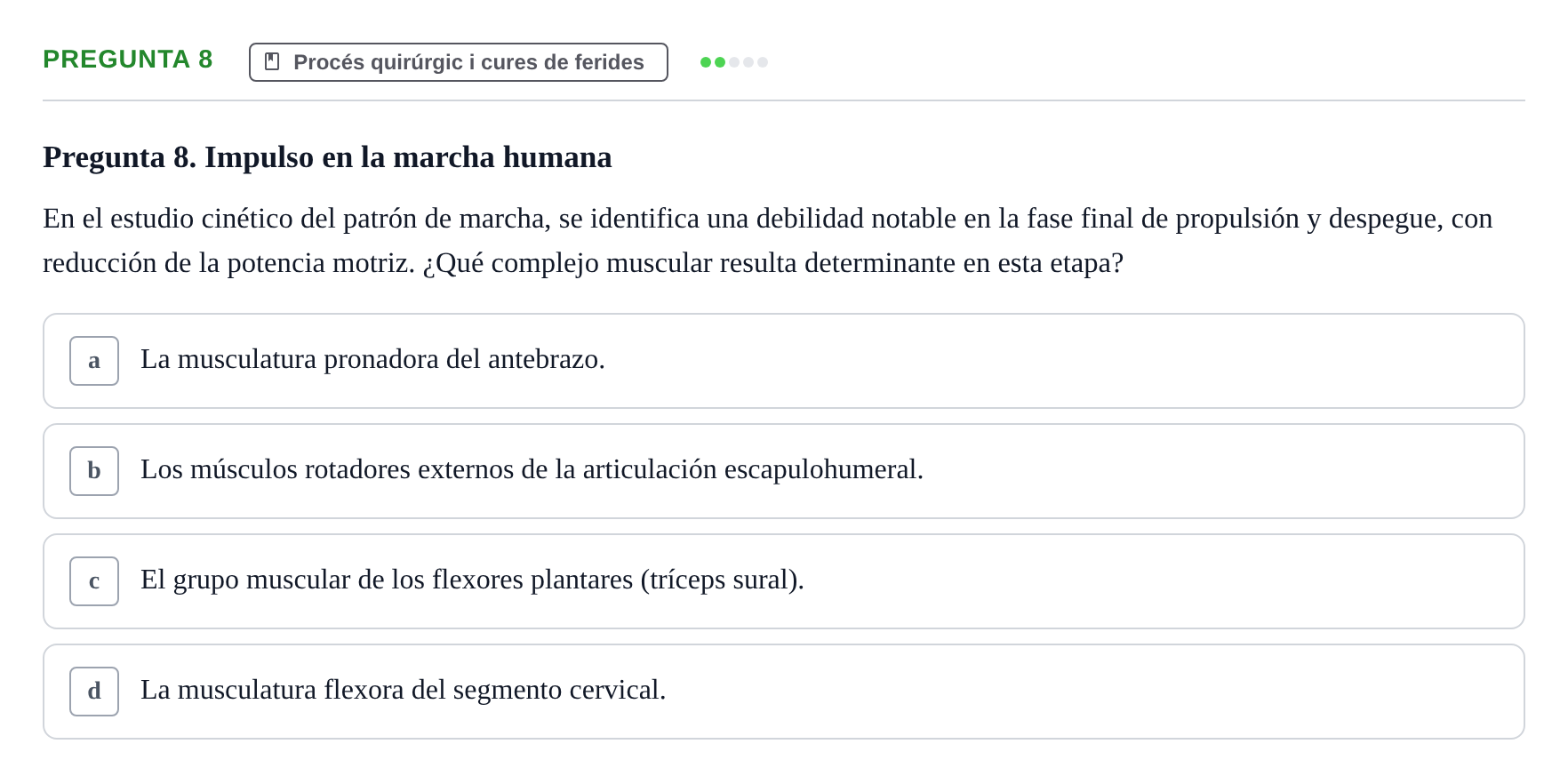 Enunciado: Pregunta 8