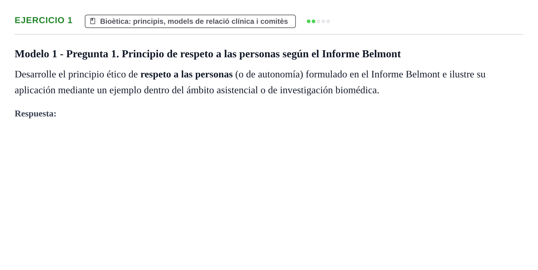 Enunciado: Problema 1 · ètica i legislaciò en infermeria UB 2002