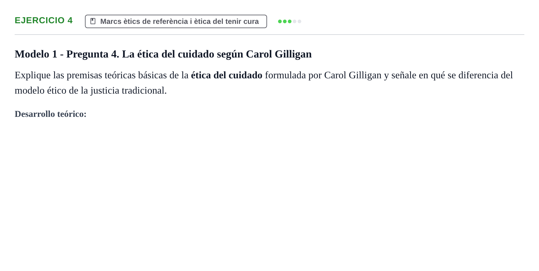 Enunciado: Problema 4 · ètica i legislaciò en infermeria UB 2002
