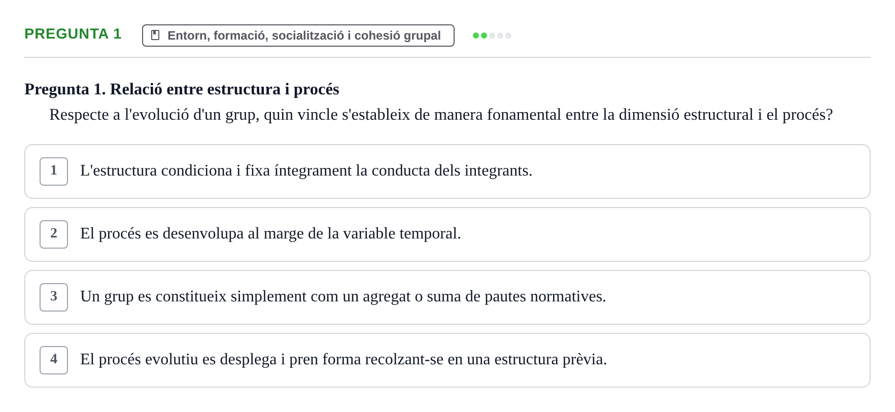 Enunciado: Pregunta 1
