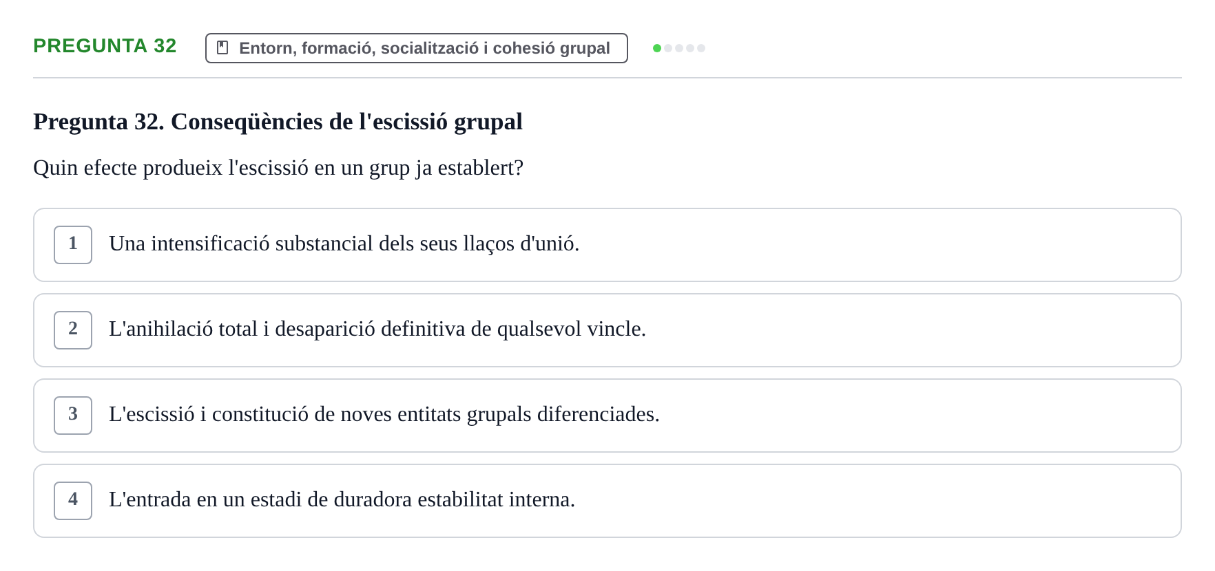 Enunciado: Pregunta 32