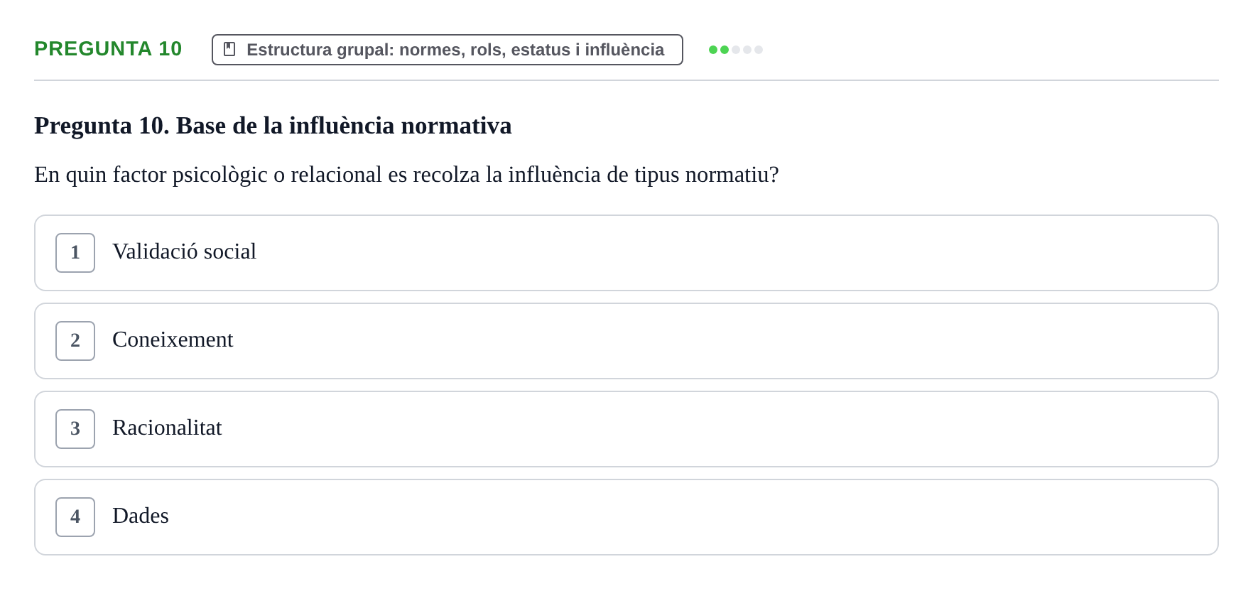 Enunciado: Pregunta 10