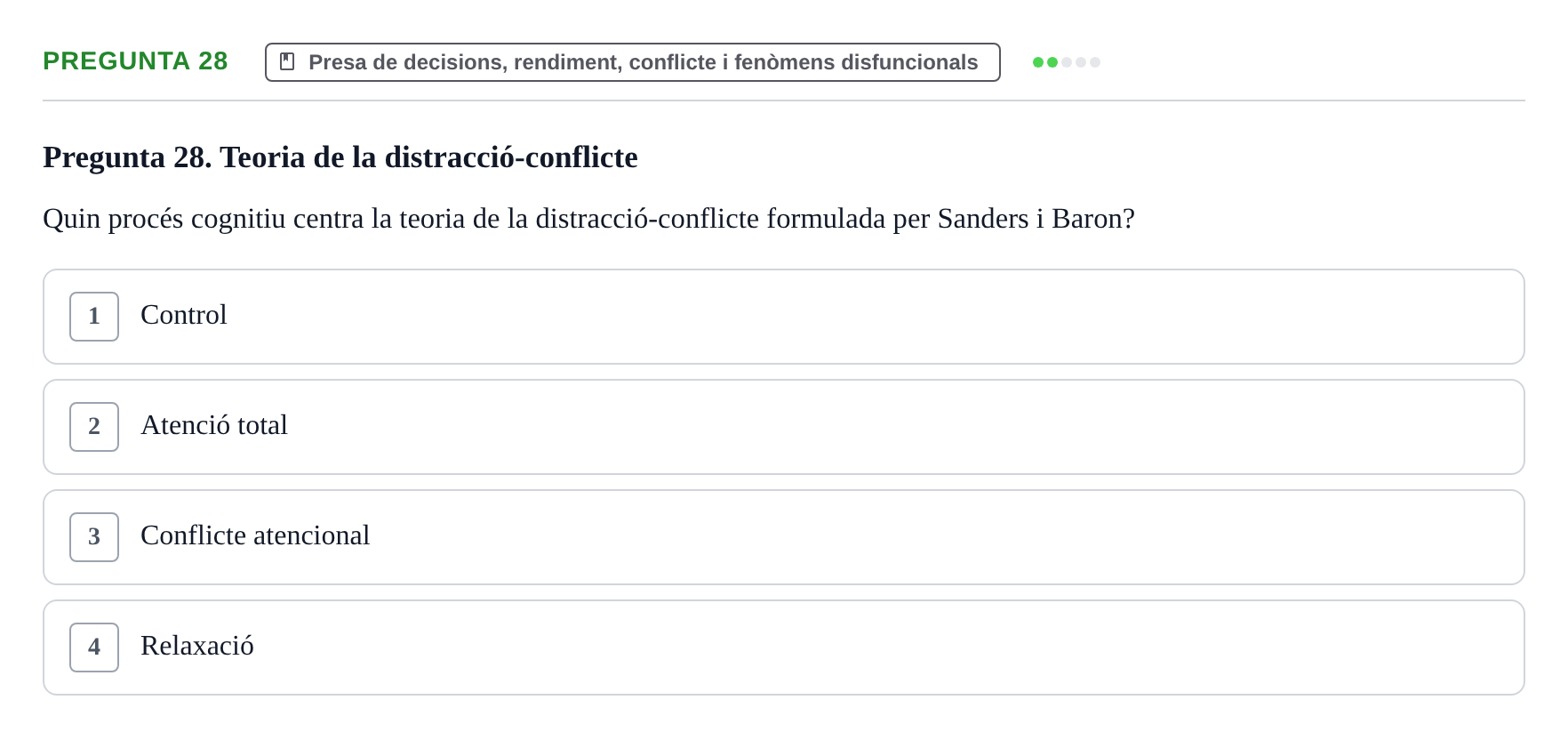 Enunciado: Pregunta 28
