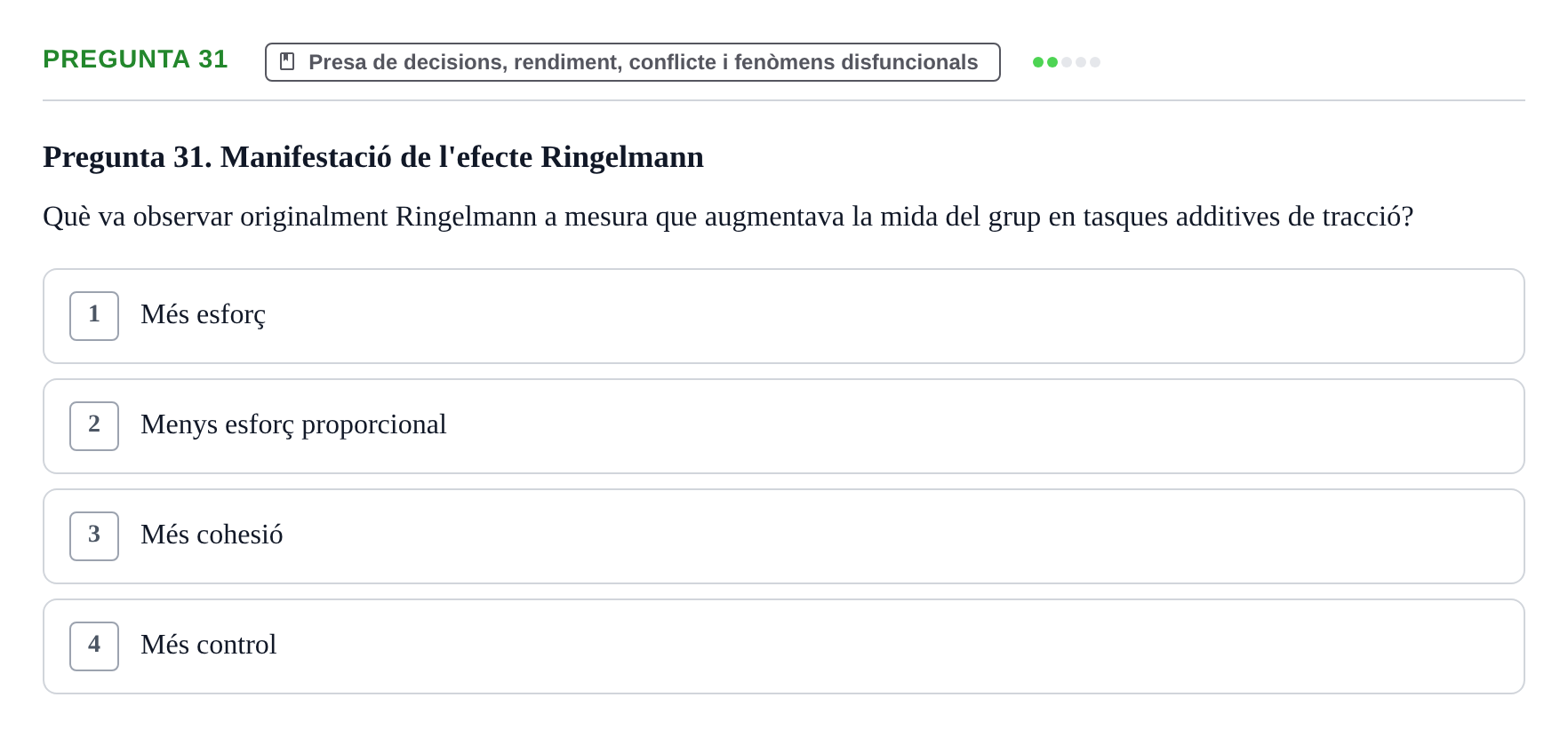 Enunciado: Pregunta 31