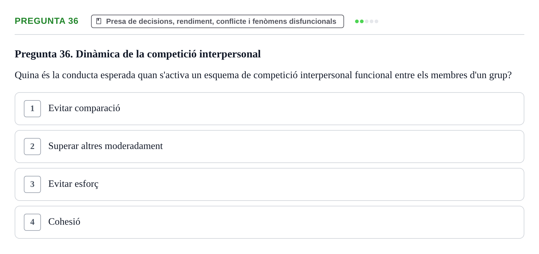 Enunciado: Pregunta 36