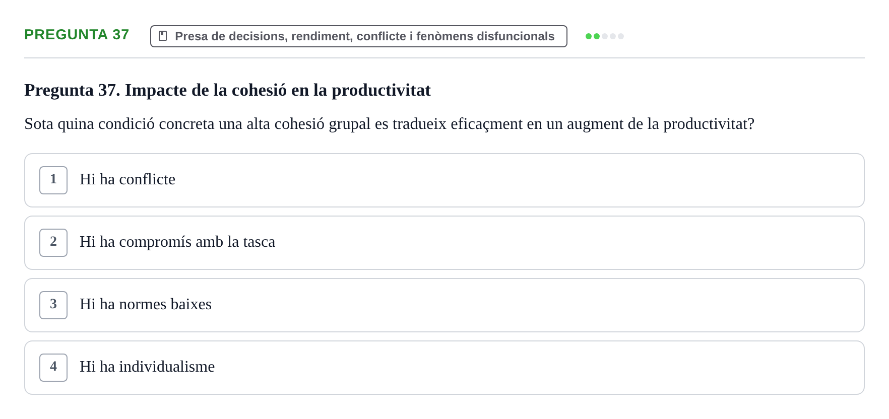 Enunciado: Pregunta 37