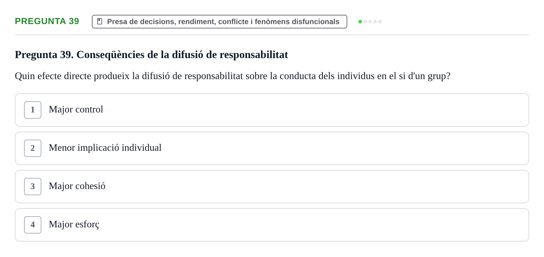 Enunciado: Pregunta 39