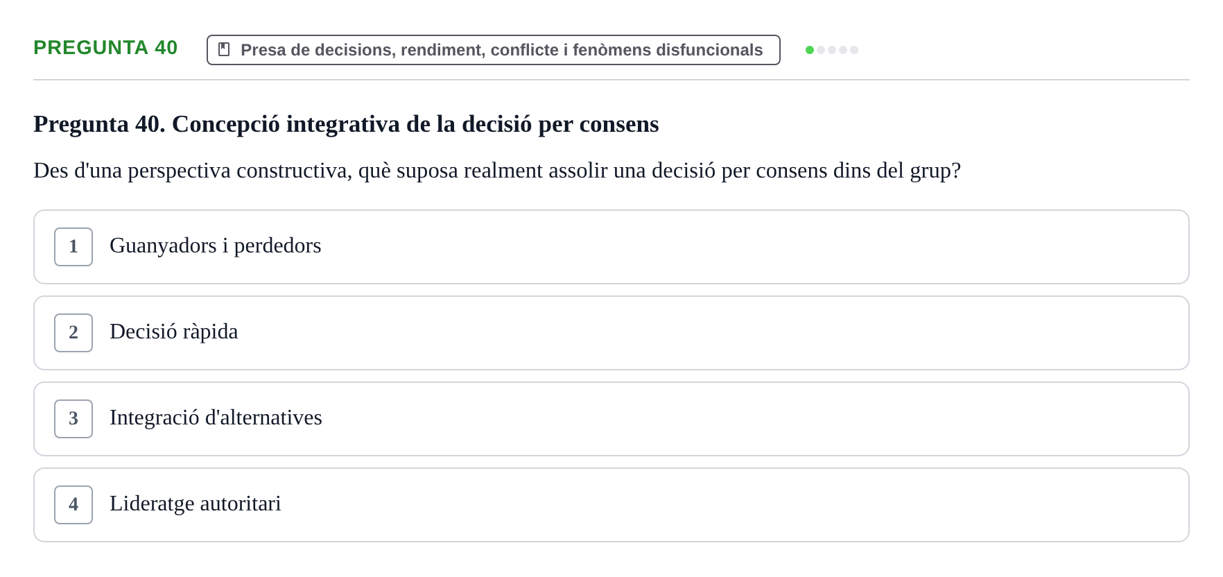 Enunciado: Pregunta 40