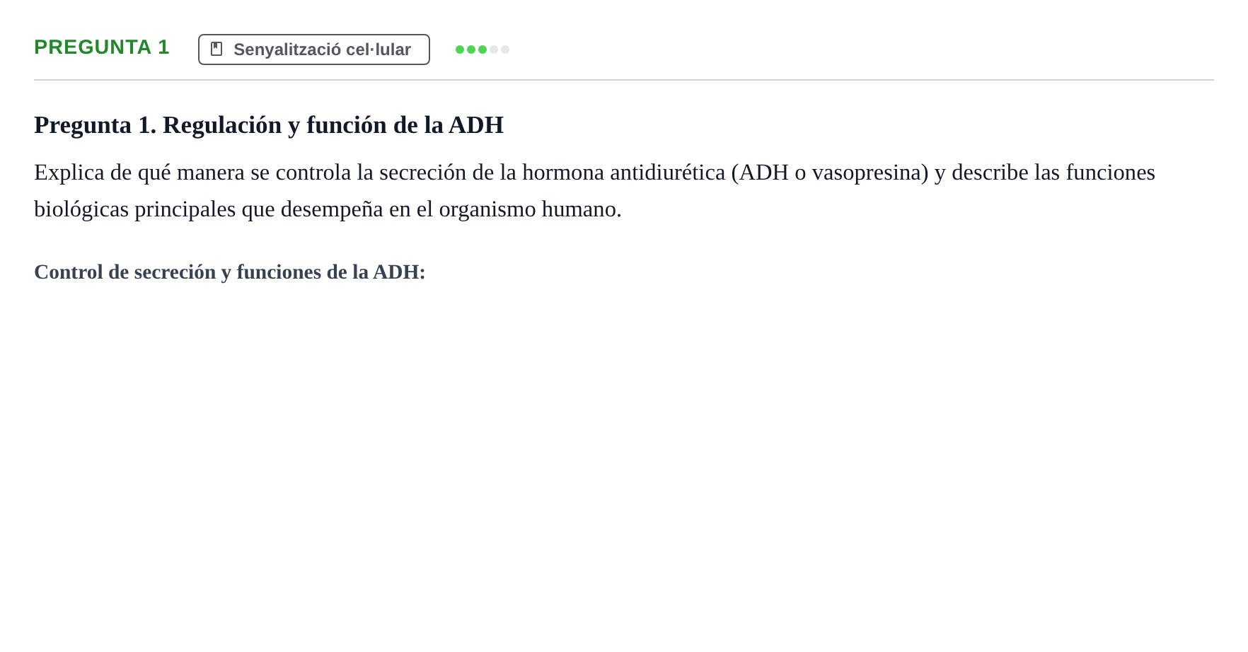 Enunciado: Pregunta 1