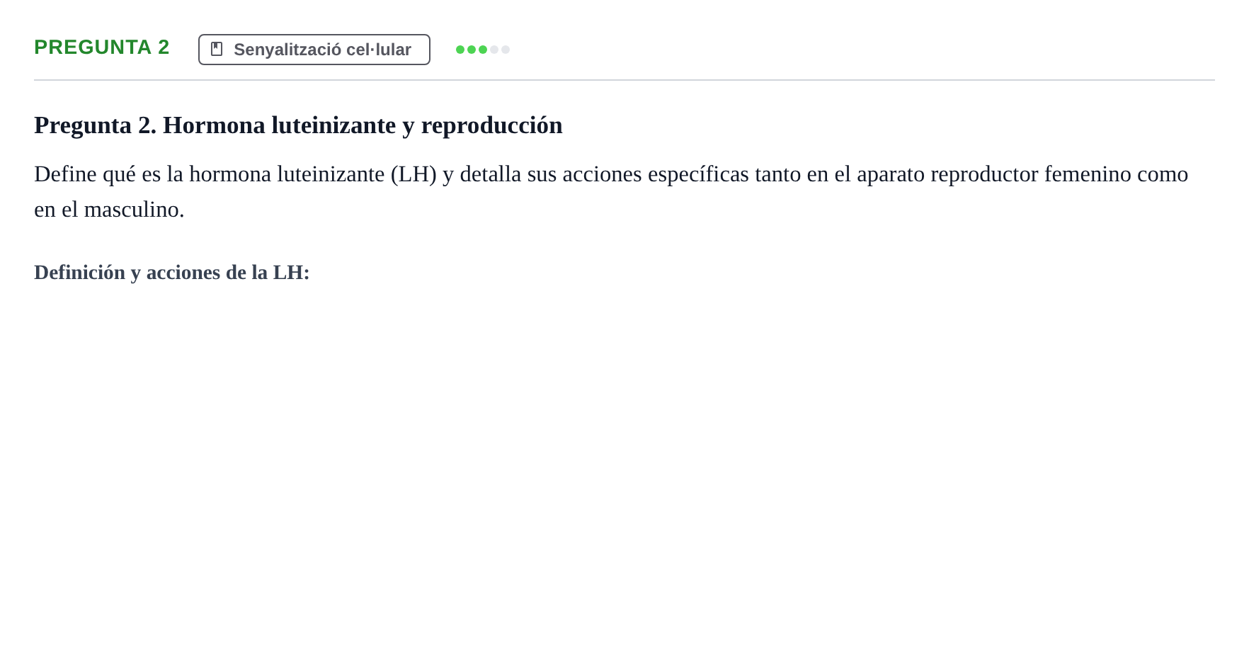 Enunciado: Pregunta 2