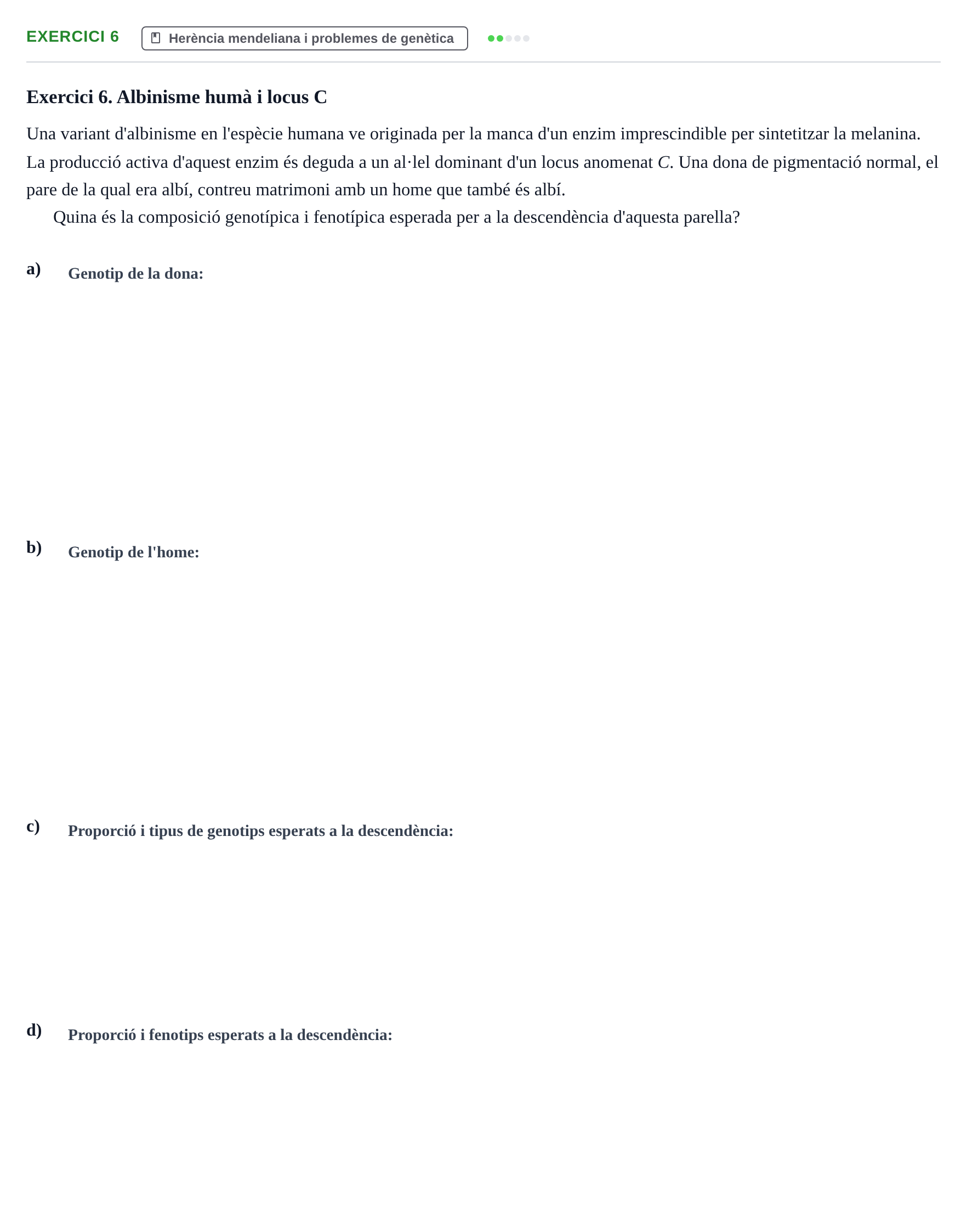 Enunciado: Exercici 6