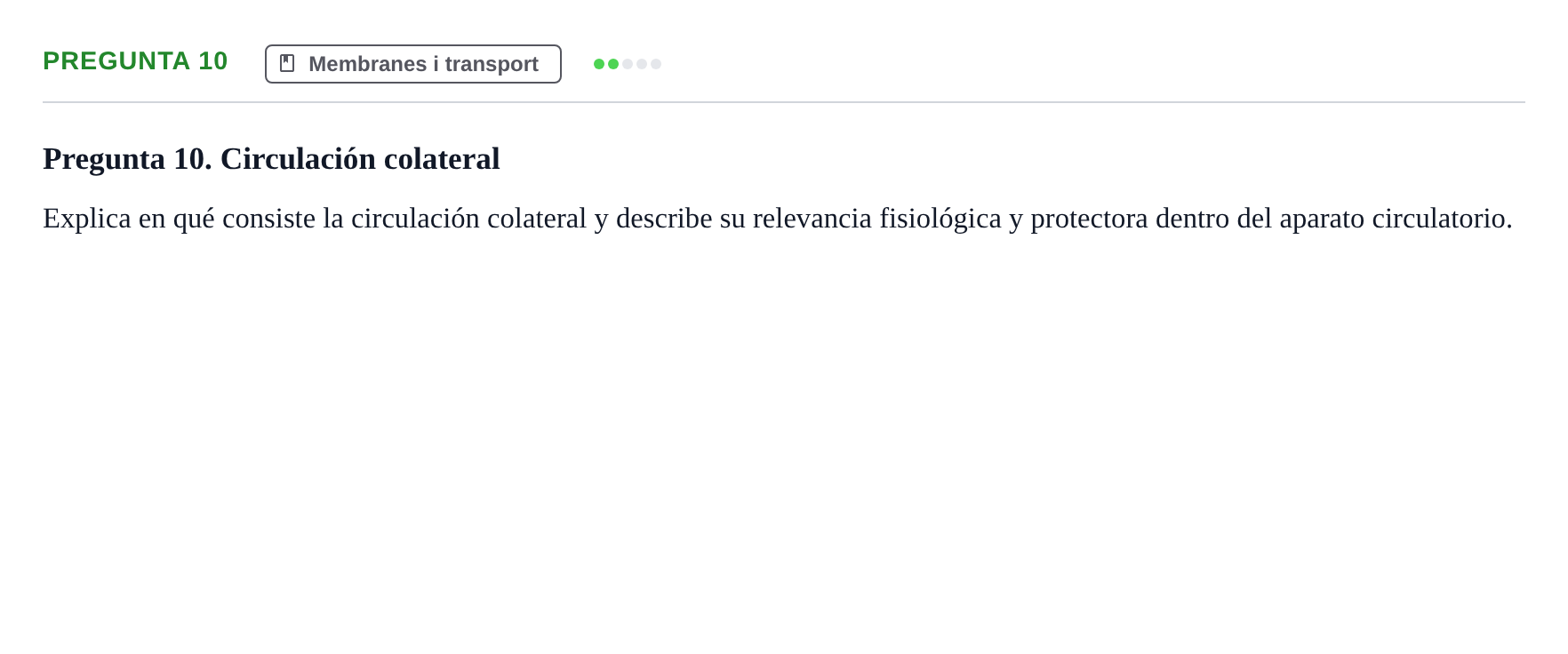 Enunciado: Pregunta 10