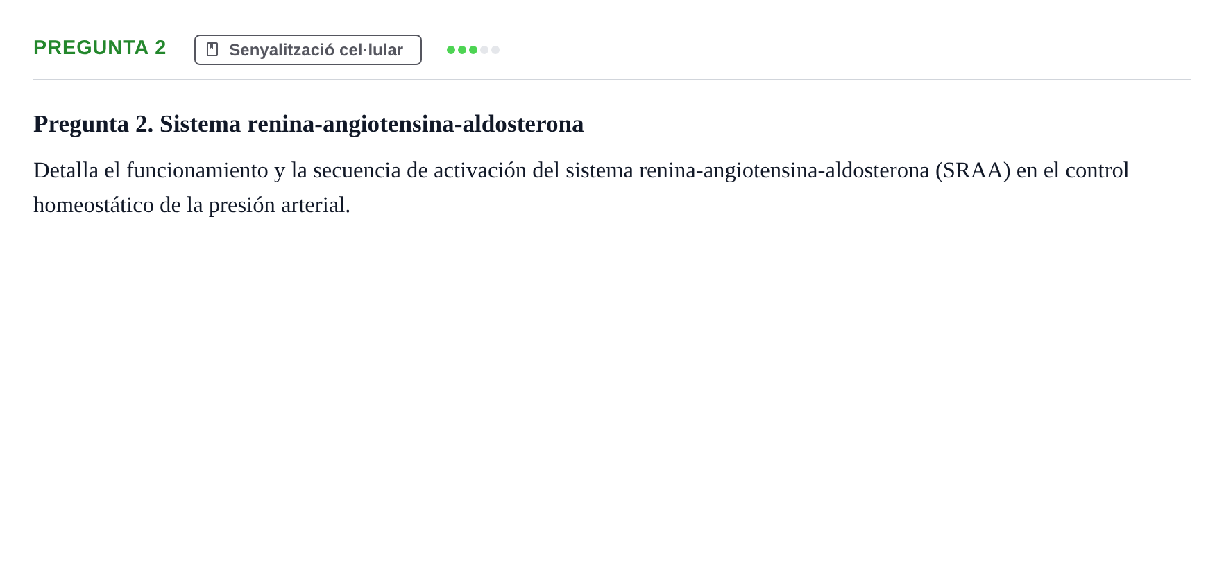 Enunciado: Pregunta 2