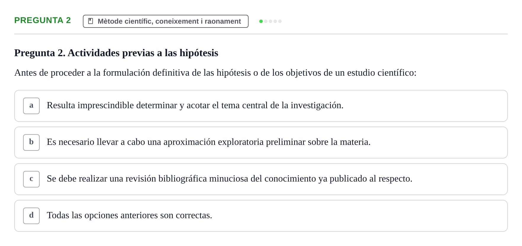 Enunciado: Pregunta 2