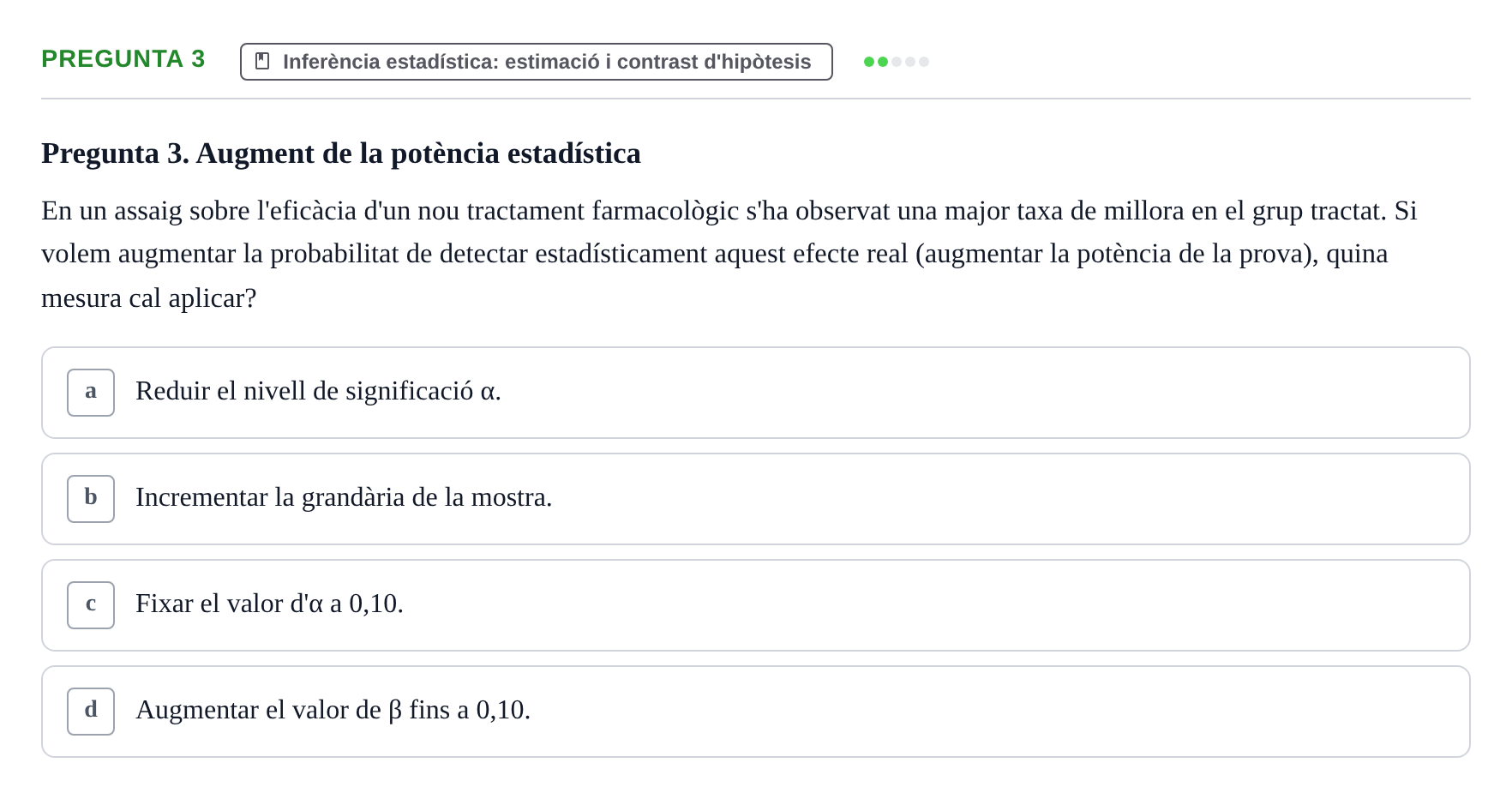 Enunciado: Pregunta 3