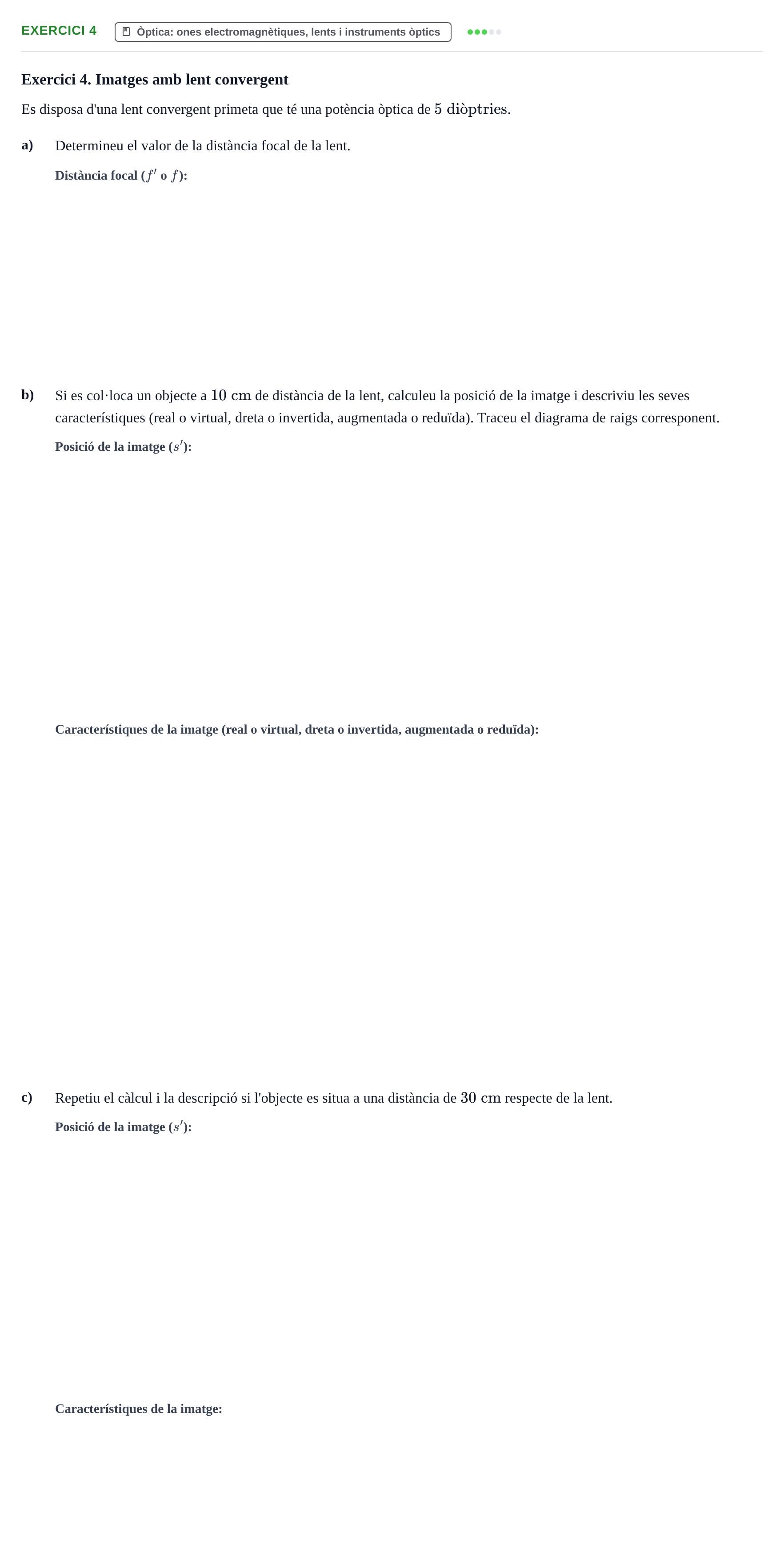 Enunciado: Exercici 4