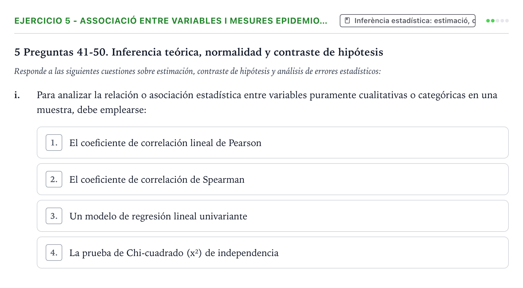 Enunciado: 5 - Associació entre variables i mesures epidemio…