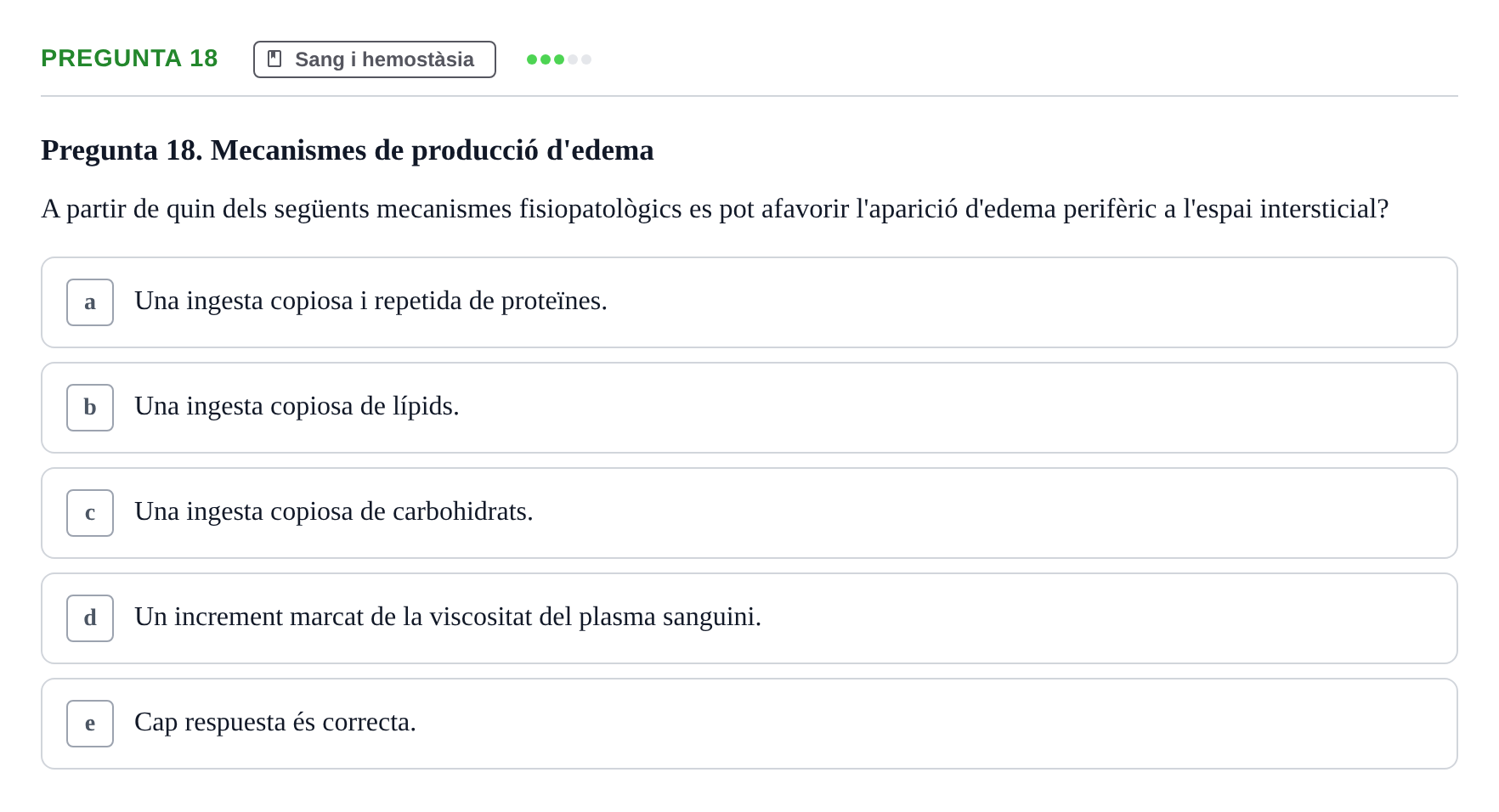 Enunciado: Pregunta 18
