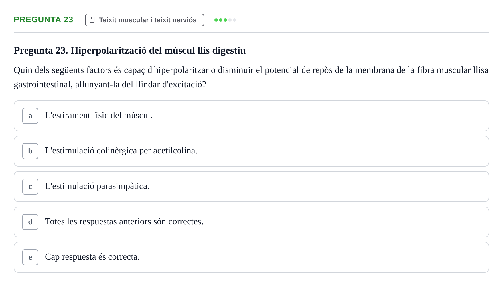 Enunciado: Pregunta 23