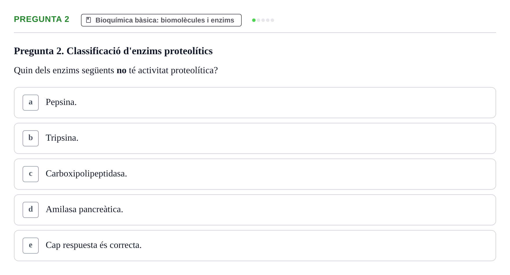Enunciado: Pregunta 2
