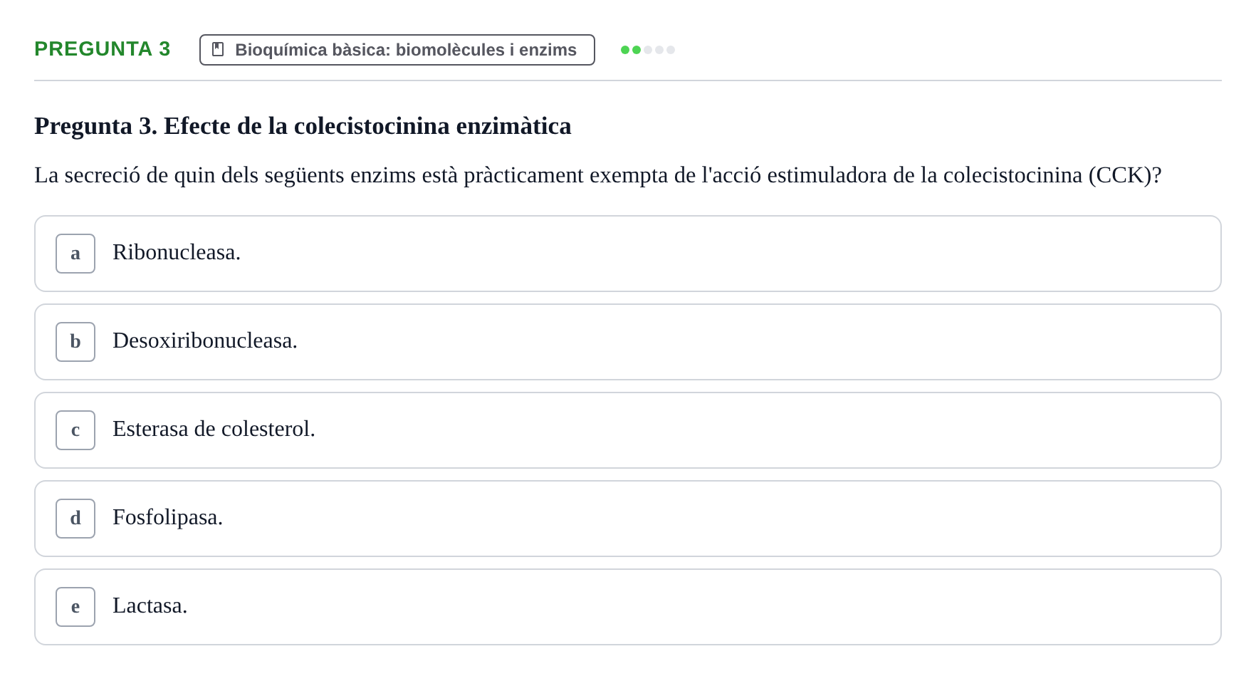 Enunciado: Pregunta 3