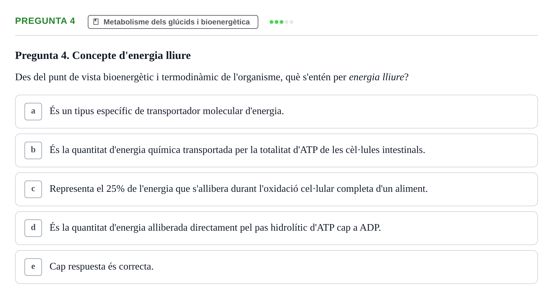 Enunciado: Pregunta 4