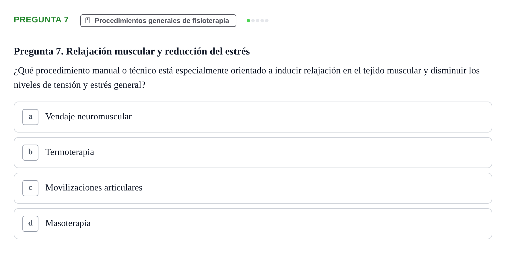 Enunciado: Pregunta 7