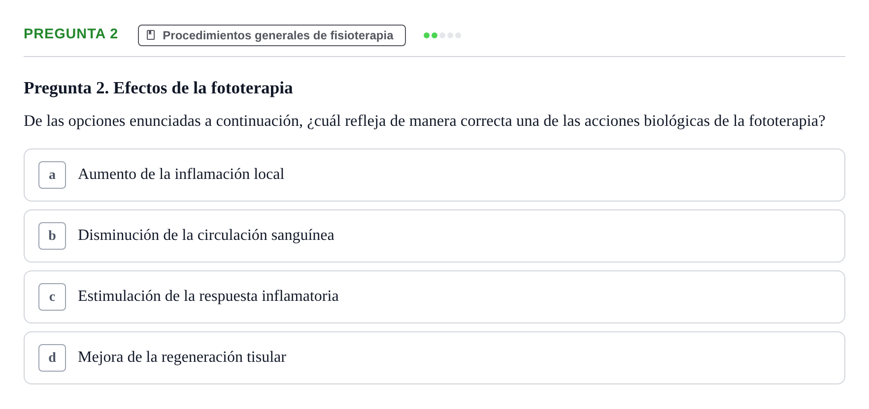 Enunciado: Pregunta 2
