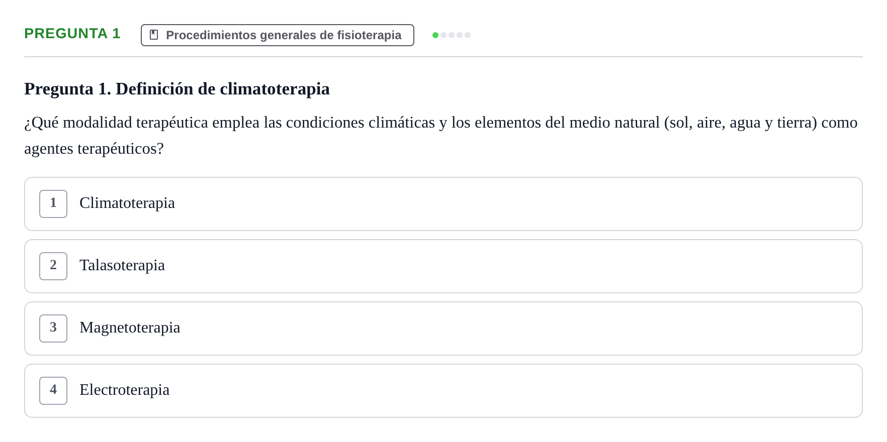 Enunciado: Pregunta 1