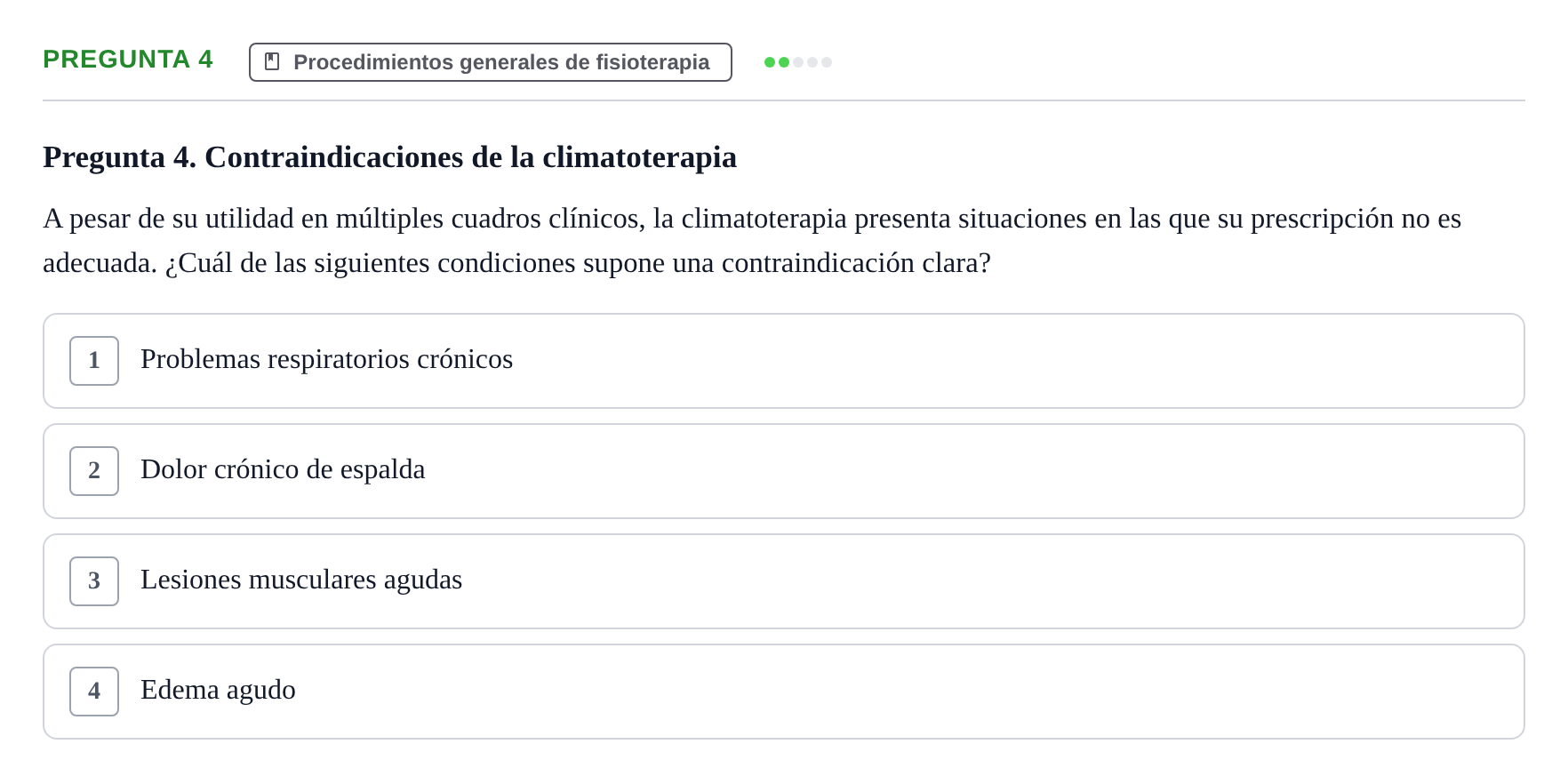 Enunciado: Pregunta 4