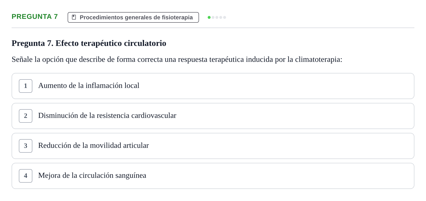 Enunciado: Pregunta 7