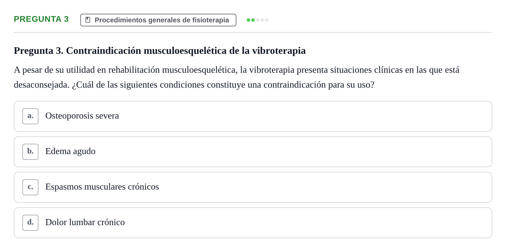 Enunciado: Pregunta 3