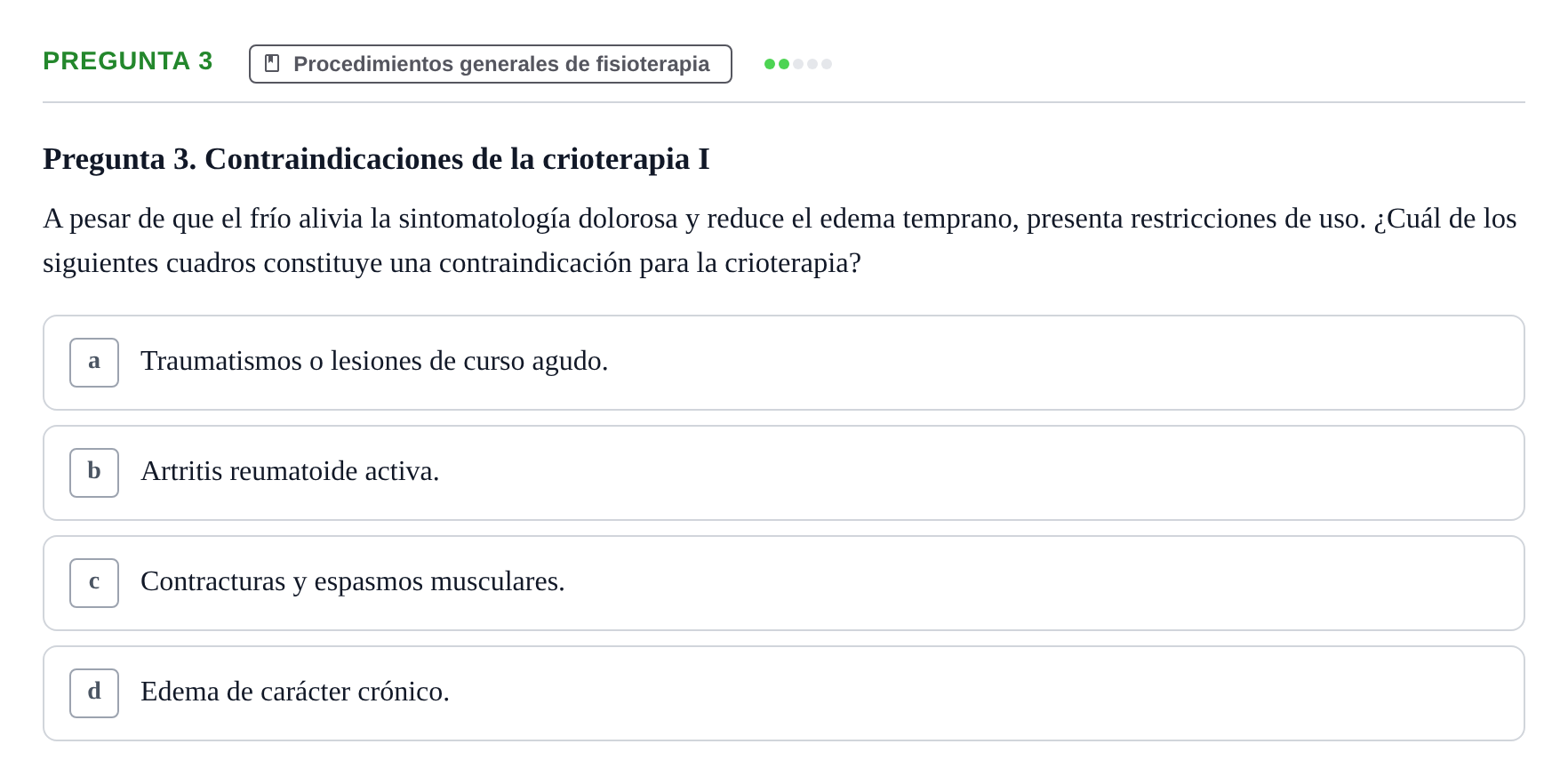 Enunciado: Pregunta 3