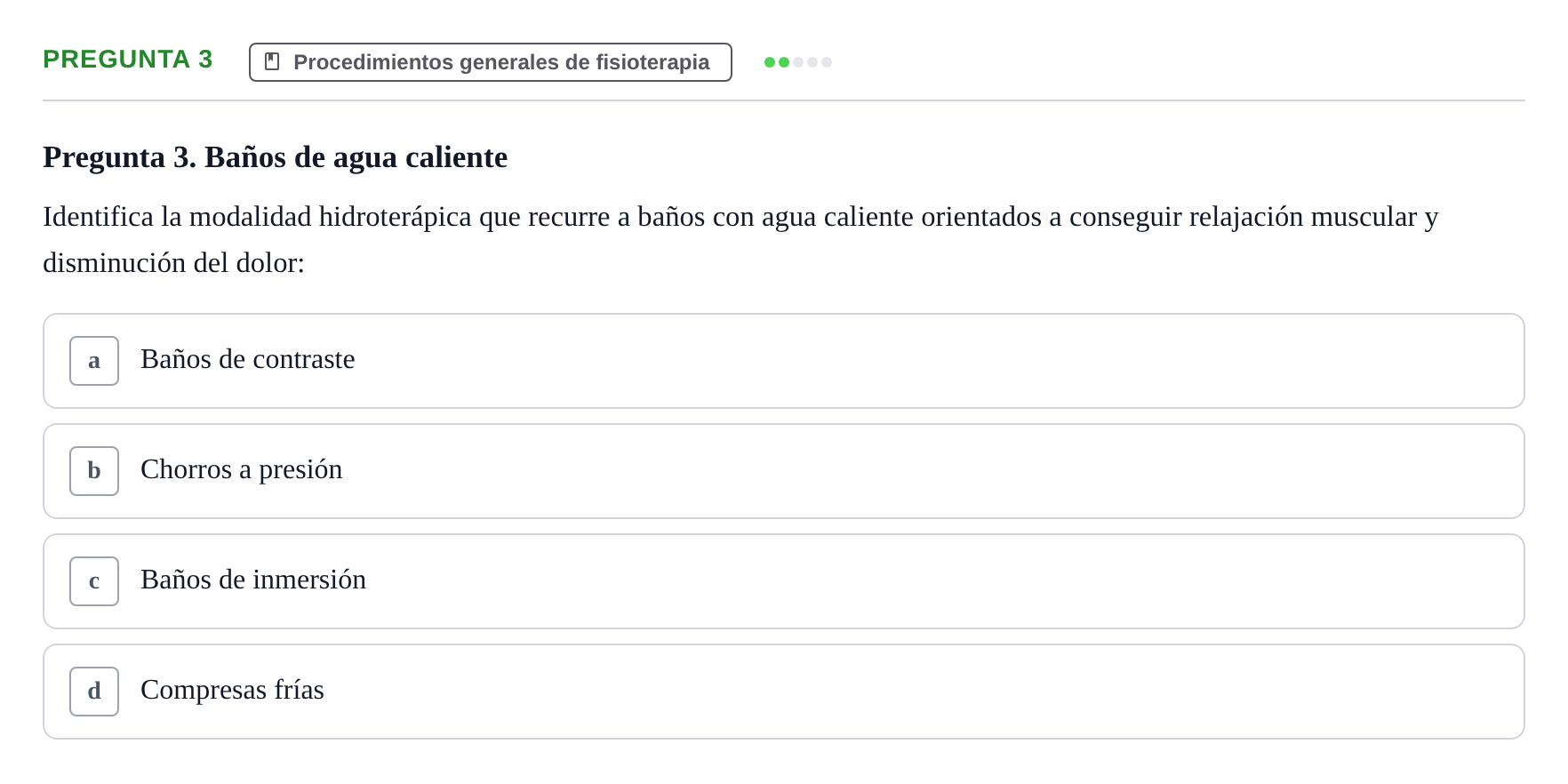 Enunciado: Pregunta 3
