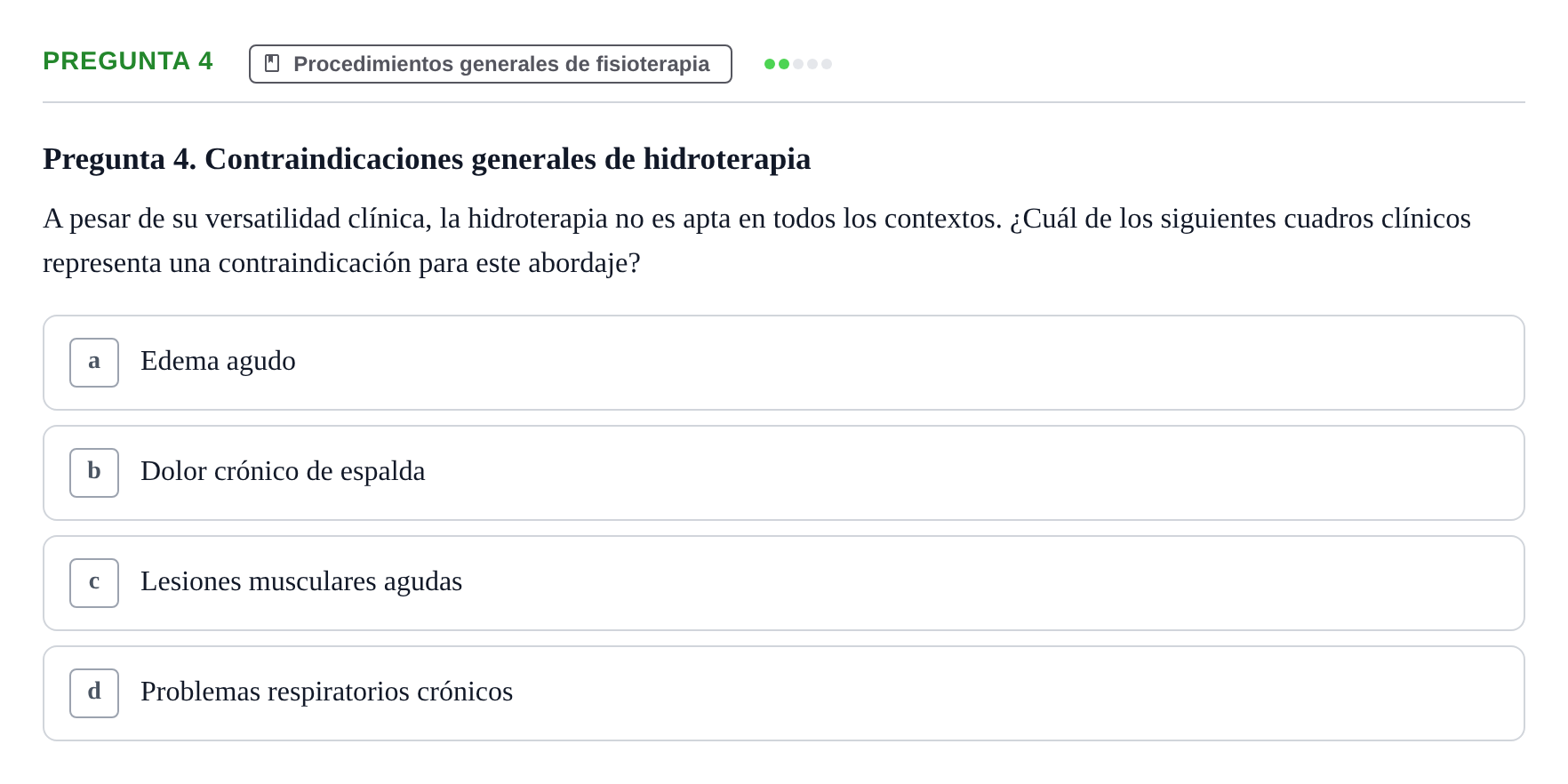 Enunciado: Pregunta 4