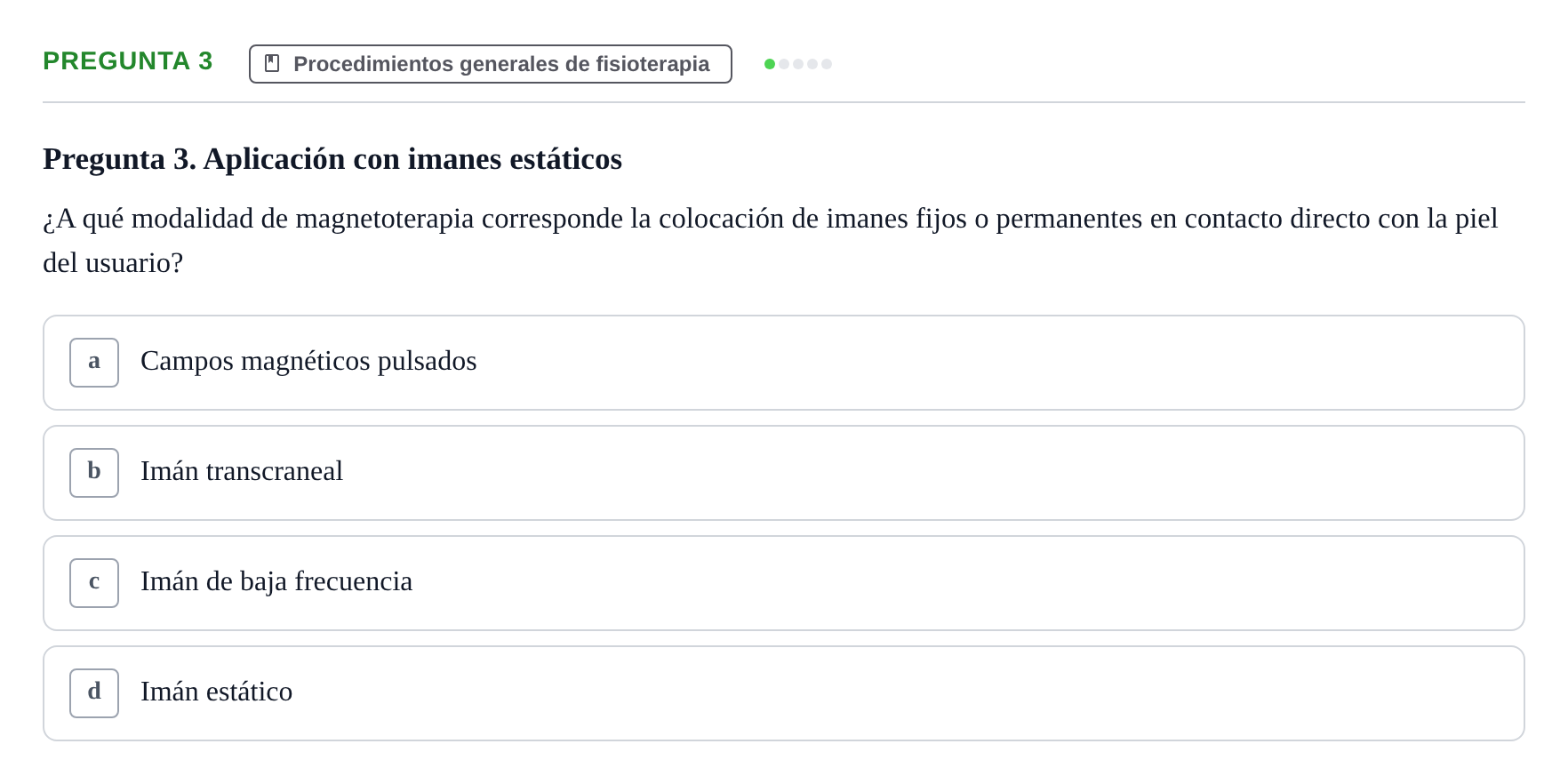 Enunciado: Pregunta 3