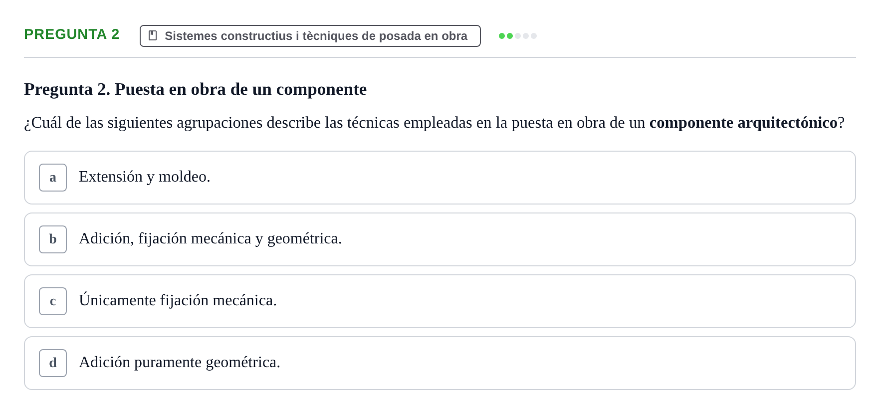 Enunciado: Pregunta 2