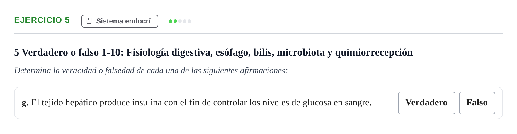Enunciado: 5 - Sistema endocrí