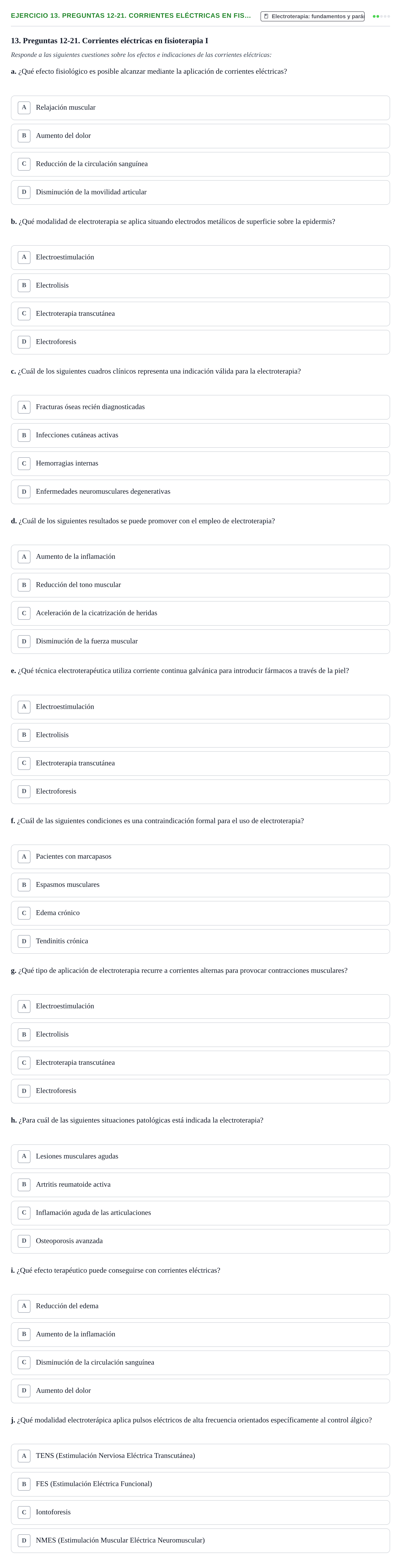 Enunciado: 13. Preguntas 12-21. Corrientes eléctricas en fis…