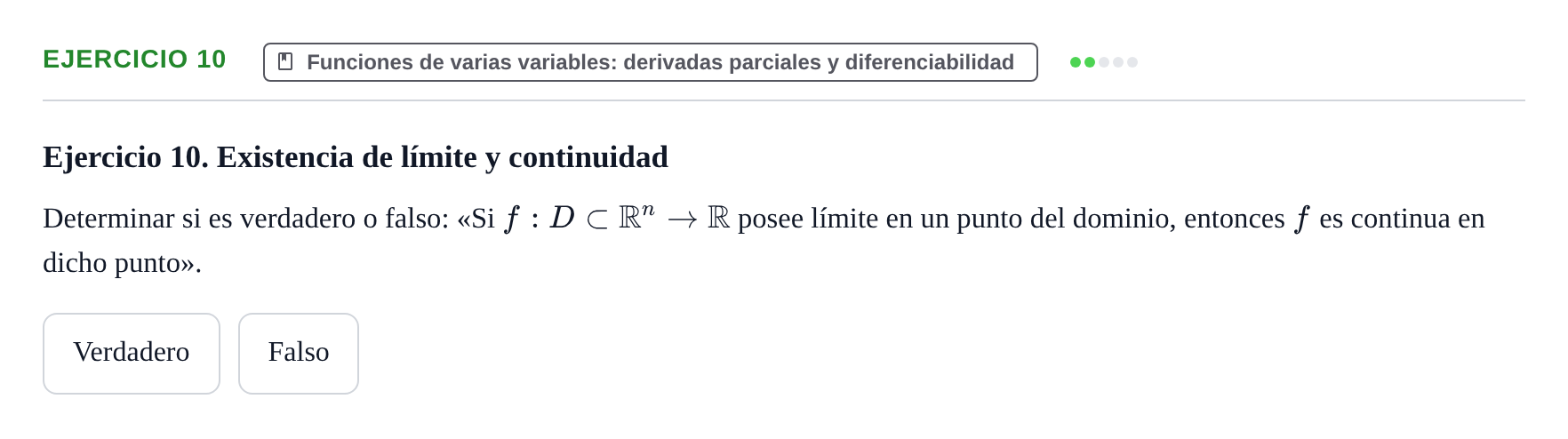 Enunciado: Ejercicio 10